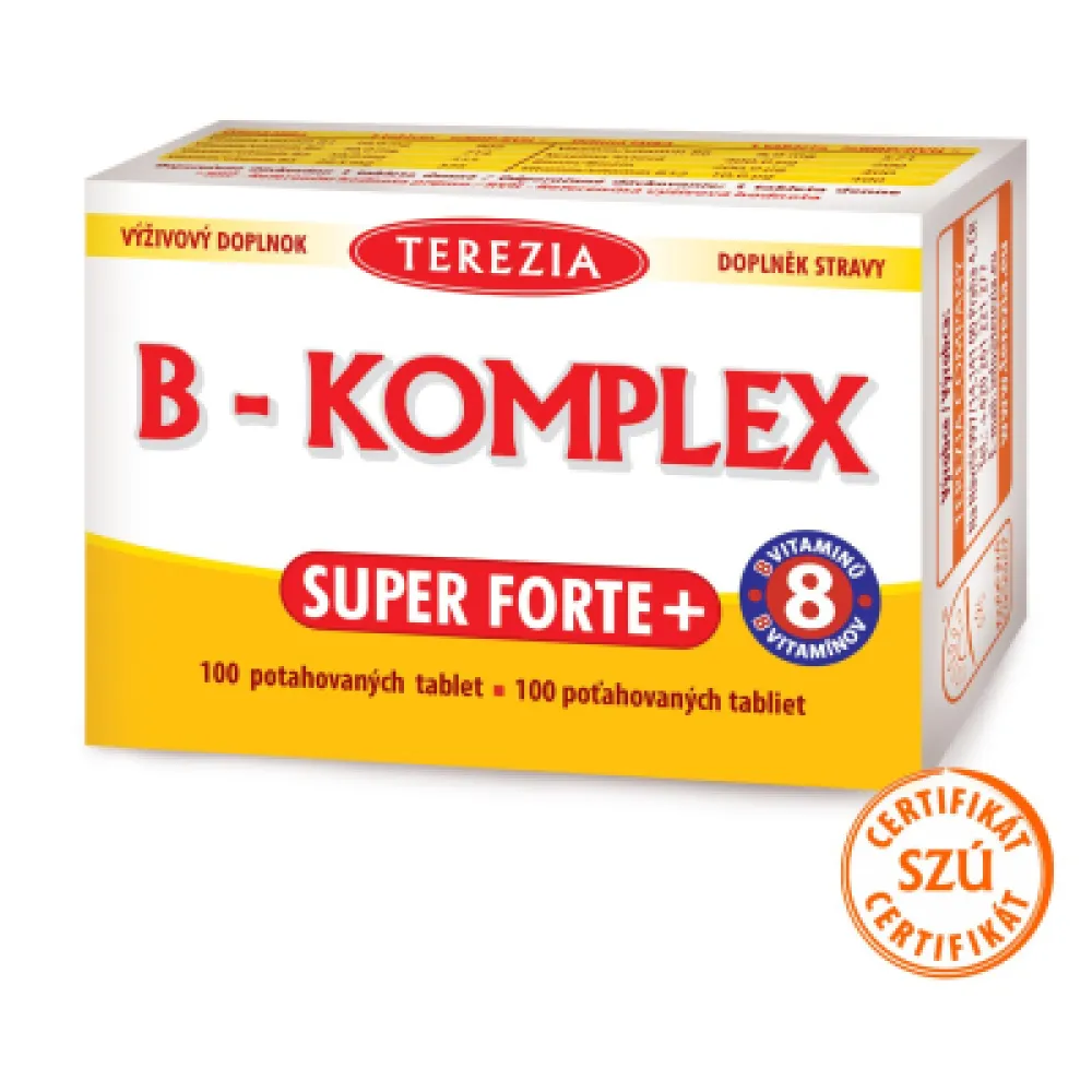 TEREZIA B-KOMPLEX super forte+ 20 tablet