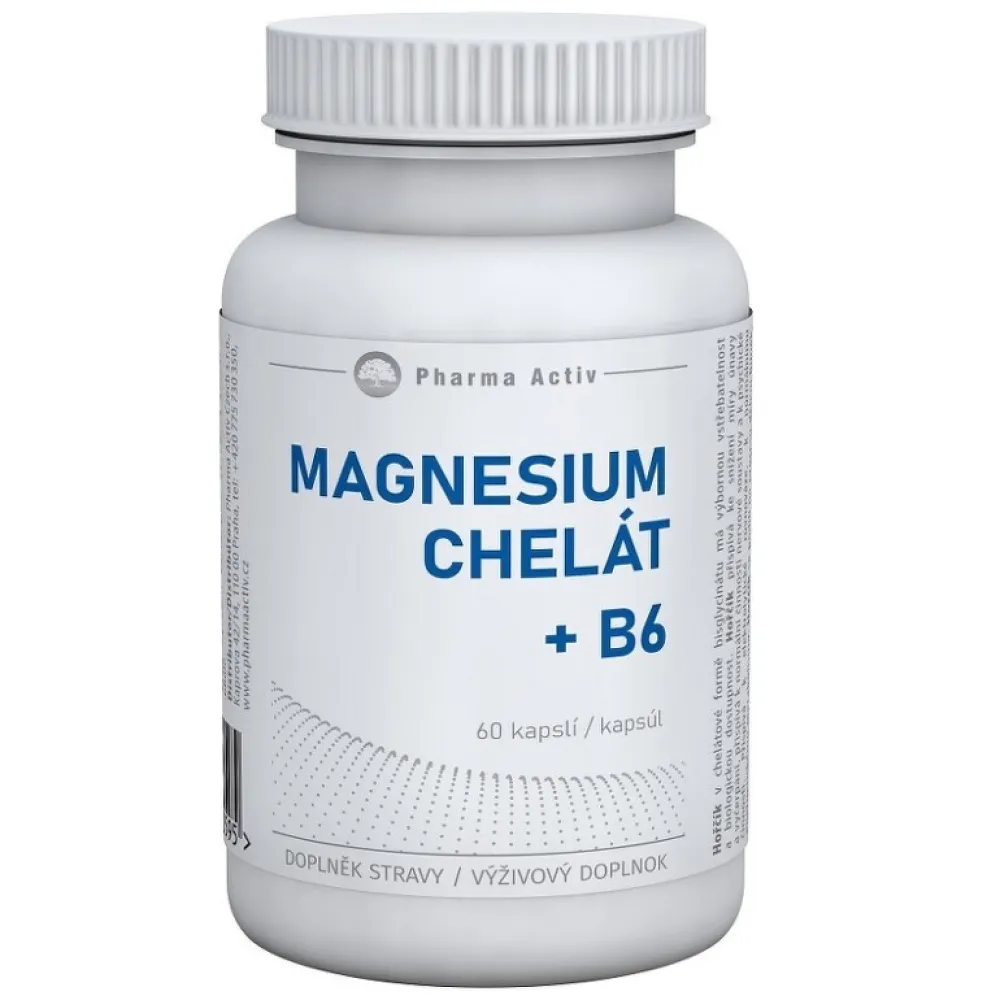 Magnesium Chelát + B6 cps.60