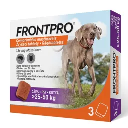 Frontpro 136mg 25-50kg žvýkací tbl.3