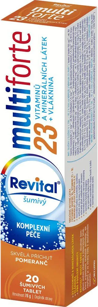 Revital Multi forte pomeranč tbl.eff.20