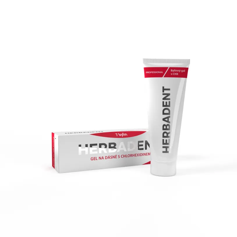 HERBADENT PROFES.bylin.gel na dásně s chlorhex.25g