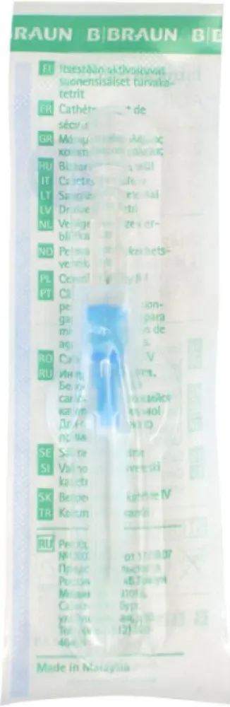 Introcan 22g 0.9x25mm bez křid.(modrá) 4252098B