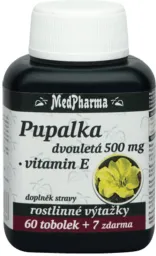 MedPharma Pupalka dvouletá 500mg+vit.E tob.67