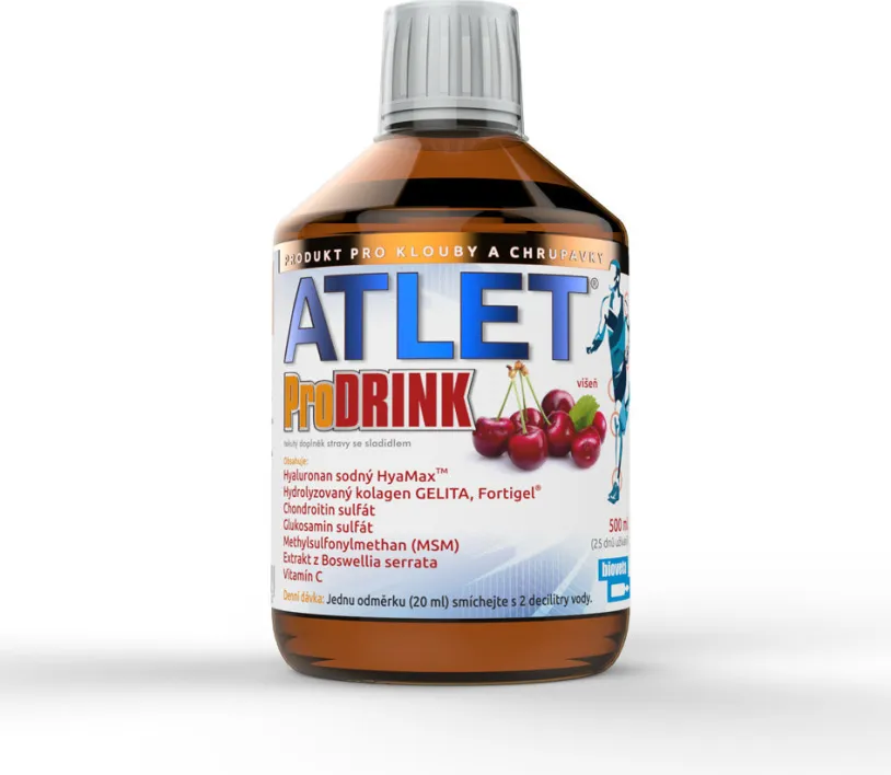 Atlet prodrink tek.dopl.stravy se sladidlem 500ml