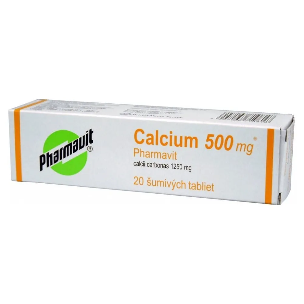Calcium Pharmavit 500mg tbl.eff.20