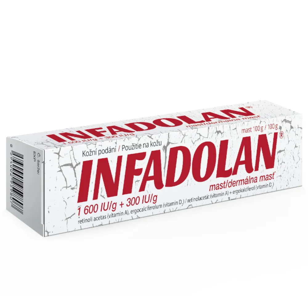 Infadolan 1600IU/g+300IU/g ung.1x100g II