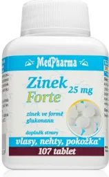 MedPharma Zinek 25mg Forte tbl.107