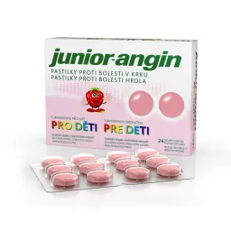 Junior-angin pastilky pro děti 24ks