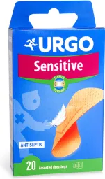 URGO SENSITIVE Citlivá pokožka náplast 20ks NOVÁ