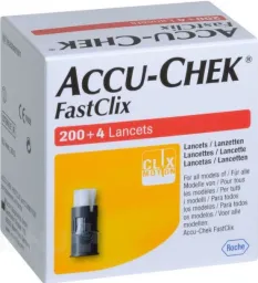 Accu-Chek Fastclix lancets 204ks