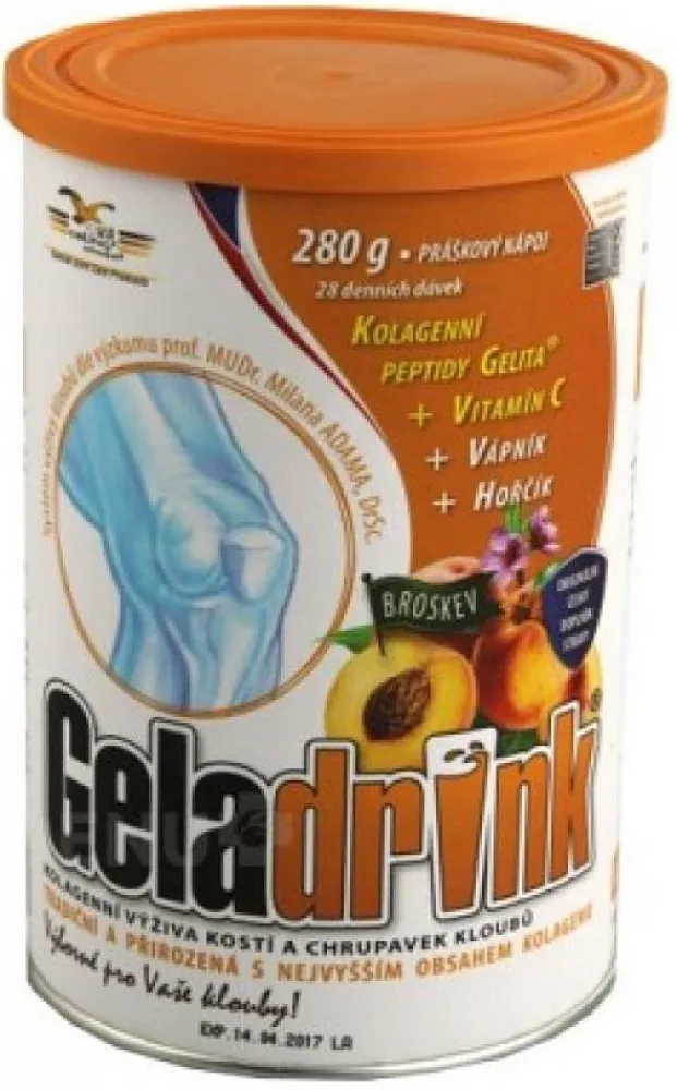 Geladrink plv.broskev 280g