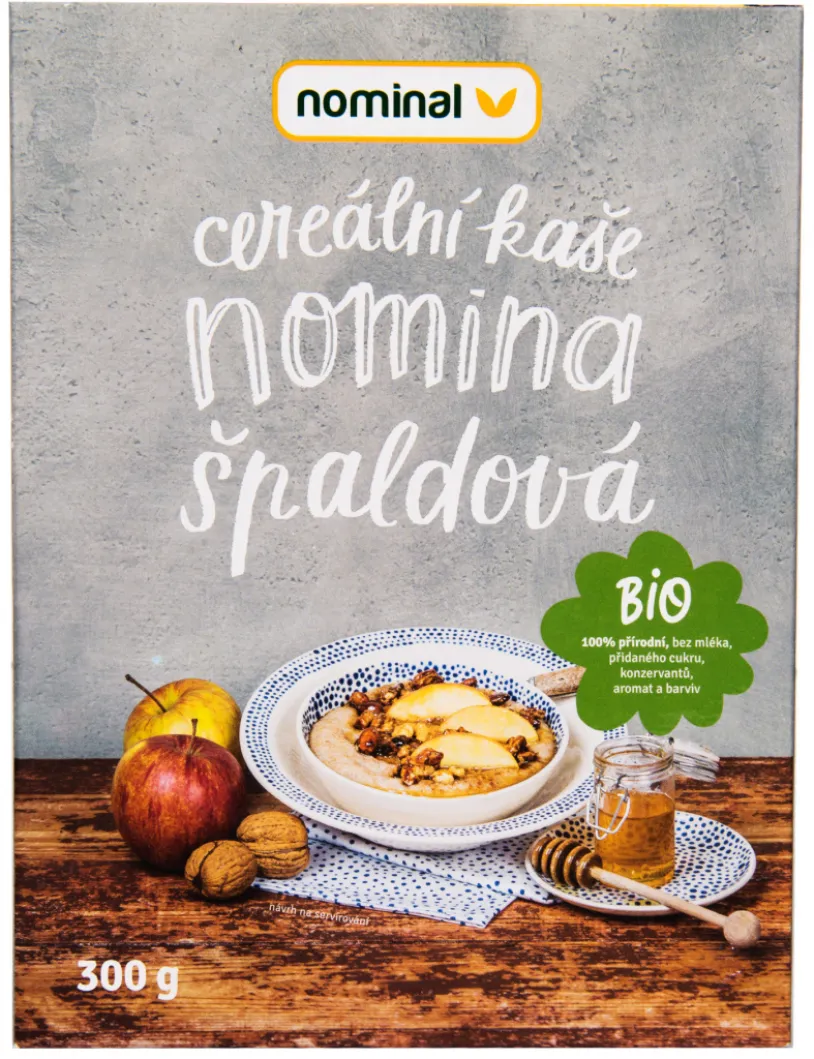 Nomina cereální kaše špaldová BIO 300g