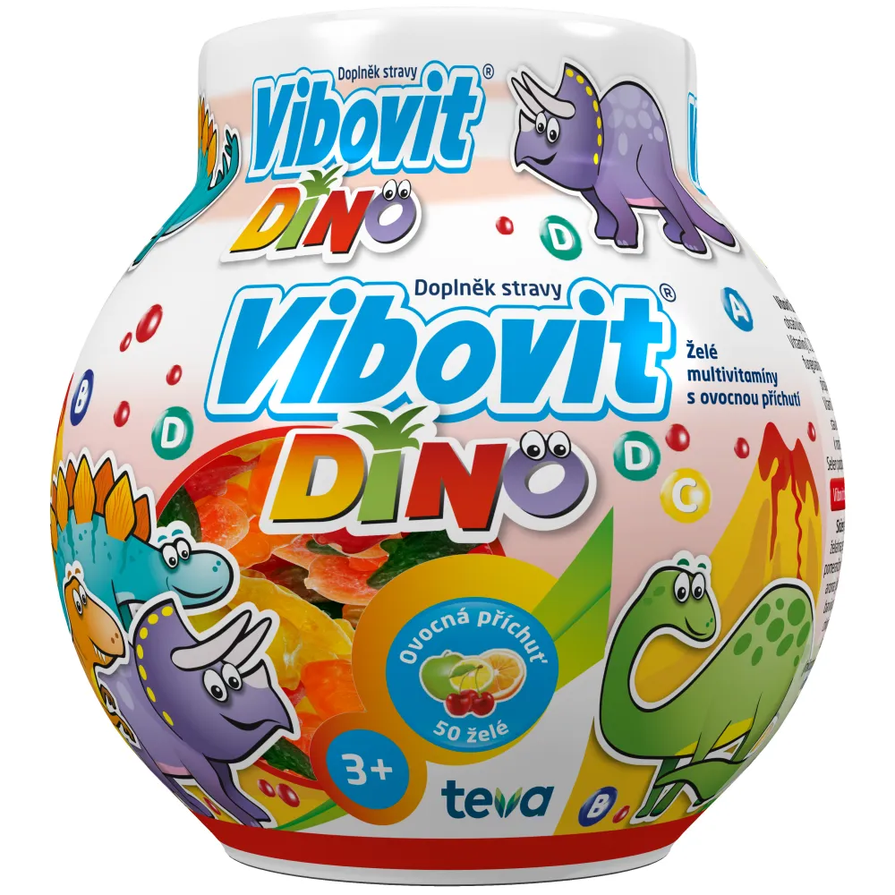 Vibovit Dino jelly 50ks new