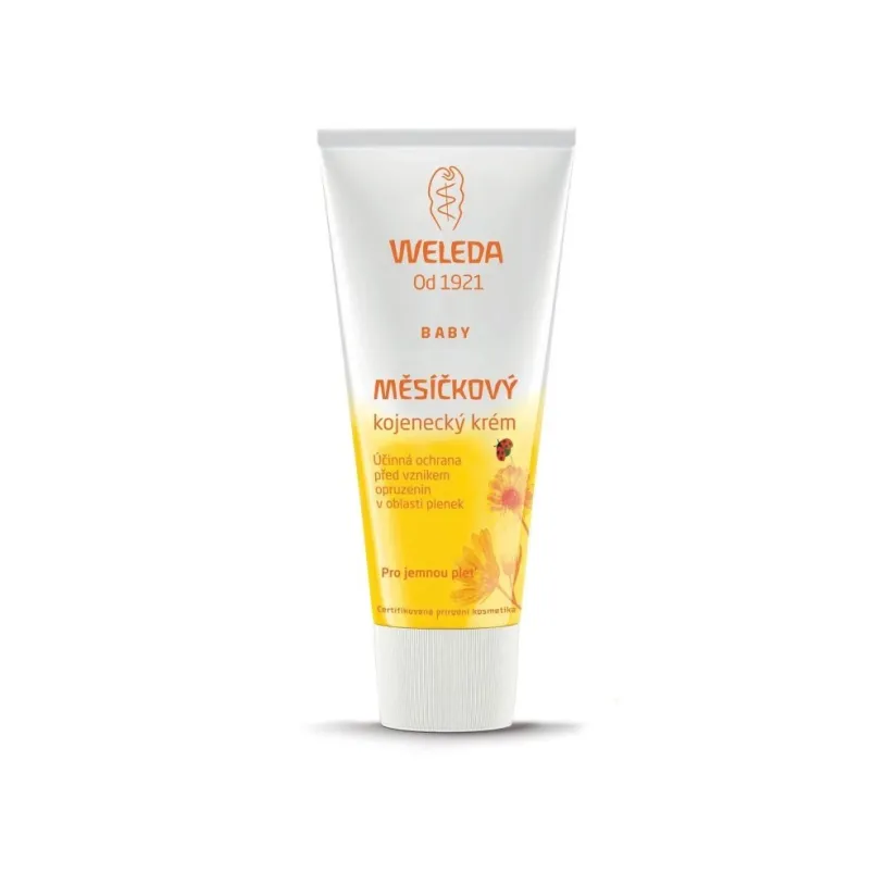 WELEDA Měsíčkový kojenecký krém na zadeček 75ml