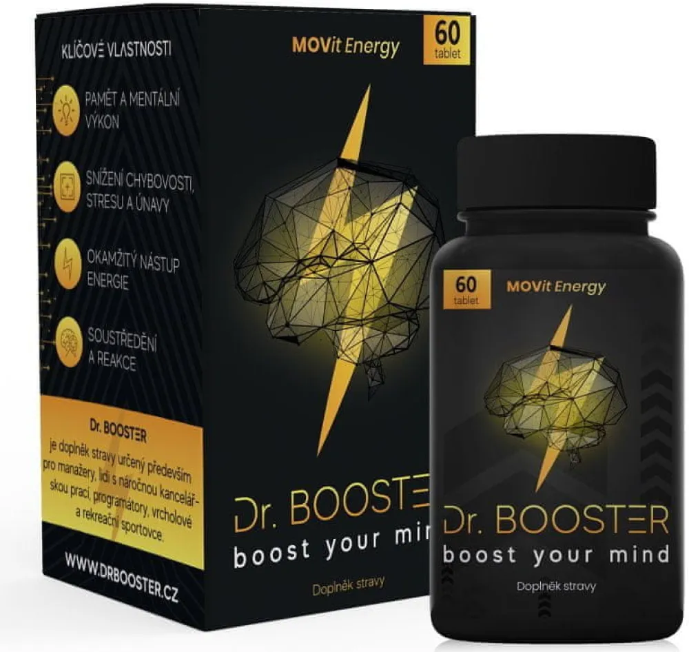 MOVit Dr.Booster Paměť soustředění energie tbl.60