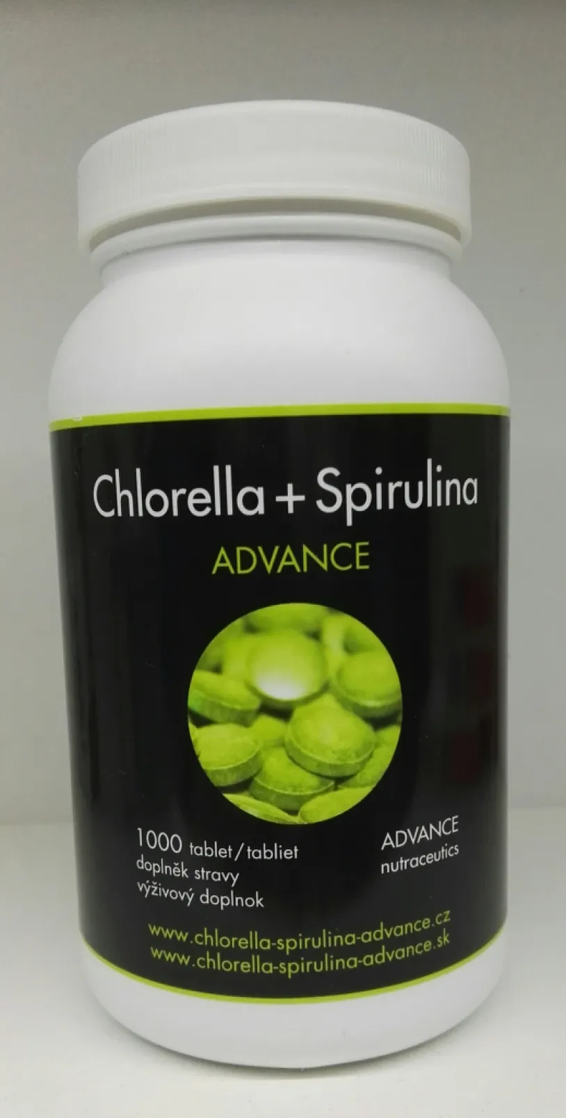 ADVANCE Chlorella + Spirulina BIO tbl.1000
