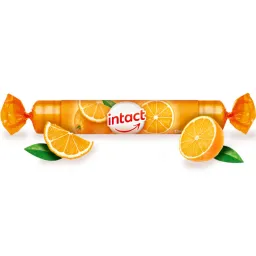 Intact hroznový cukr s vitaminem C Pomeranč 40g