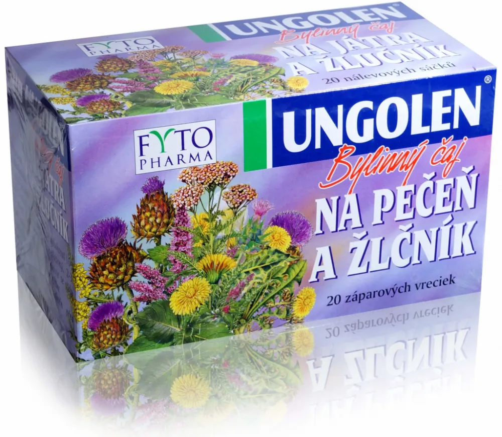 Ungolen Bylinný čaj játra+žlučník 20x1.5g Fytophar