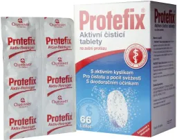 Protefix Aktivní čistící tab.na zub.protézu tbl.66