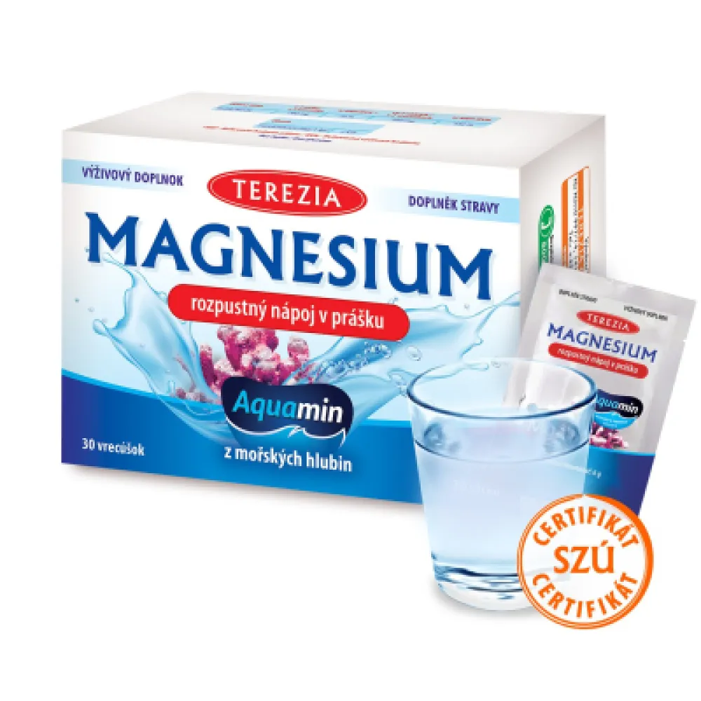 TEREZIA MAGNESIUM rozpustný nápoj v prášku 30 sáčků
