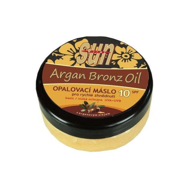 SunVital Argan Bronz Oil máslo na opalování SPF10 200 ml