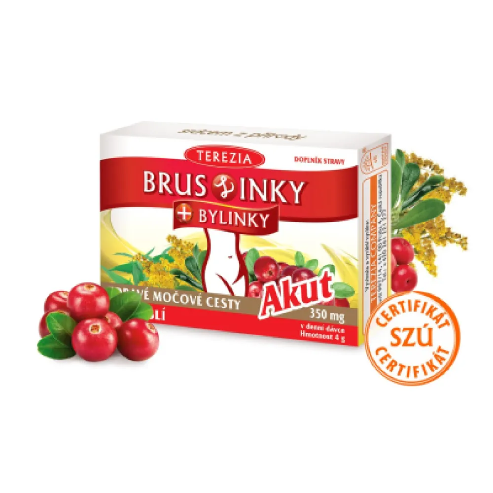 TEREZIA BrusLinky + bylinky AKUT 10 kapslí